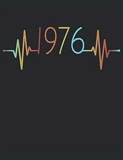 101 Mandalas - Malbuch Ekg Herzschlag Jahrgang 1976 Baujahr Heartbeat: Lustiges Herzlinie Geburtstags Geschenk - A4 (8,5X11) - 101 ... - Entspannen - Anti Stress - Zum Ausmalen ürün görseli 1