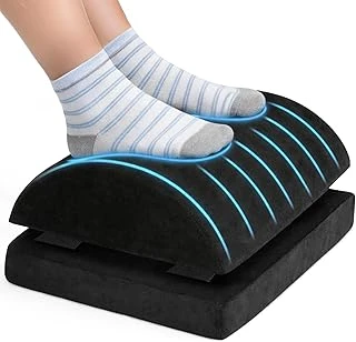 Wonkey - Ergonomik Ayak Yastığı Desteği – Sünger Ayak Dinlendirme Yastığı, Ofis Ev Kullanımı İçin Rahatlatıcı Ayak Destek Pedi, Uzun Süre Oturanlar İçin Konforlu Ayak Destek Minderi ürün görseli 1