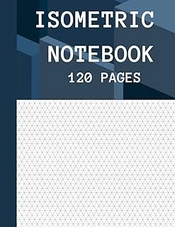Independently Published Isometric Notebook: Isometric Graph Paper Drawing Pad ürün görseli 1