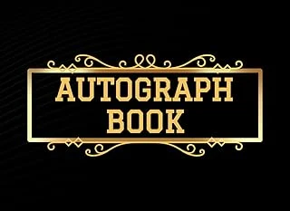 Independently Published Autograph Book: Collect Autographs And Happy Memories For Adults & Kids - Personalized Keepsake Signatures For Album Memories - Great Gift For ... … - Cute Alternative Greetin ürün görseli 1