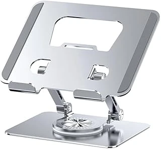 Coverzone Notebook Laptop Uyumlu 360 Derece Dönen Stand, Ayarlanabilir Laptop Tutucu, Sağlam Tabanlı, Yüksekliği Ayarlanabilir Tutucu, Notebook Stant 747 ürün görseli 1
