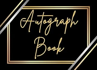 Independently Published Autograph Book: Collect Autographs And Happy Memories For Adults & Kids - Personalized Keepsake Signatures For Album Memories - Great Gift For ... … - Cute Alternative Greetin ürün görseli 1