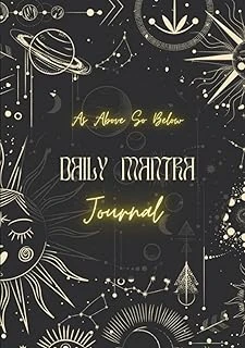 As Above So Below: Daily "Mantra" Journal ürün görseli 1
