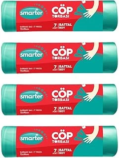 Smarter 4 Lü Battal Boy Torbasi 72X95Cm (Çöp Poşeti̇) ürün görseli 1
