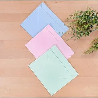 Bimotif Standart Zarf Seti, 13X18 Cm 6 Adet (Açik Mavi̇-Açik Pembe-Su Yeşi̇li̇) ürün görseli 1
