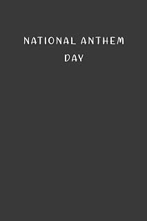 Independently Published National Anthem Day: Gift To Celebrate This Special And Important Event, 100 Pages With Timeline, 6"X9", Matte ürün görseli 1