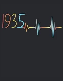101 Mandalas - Malbuch Ekg Herzschlag Jahrgang 1935 Baujahr Heartbeat: Lustiges Geburtstag Frequenz - A4 (8,5X11) - 101 Seiten - ... - Entspannen - Anti Stress - Zum Ausmalen ürün görseli 1