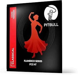 Flamenco Seri Klasik Gitar Telleri | Parlak Ton, Yüksek Dayanıklılık, Profesyonel Nylon & Gümüş Kaplama Teller | Konser Stüdyo İçin İdeal (Hard Tansiyon) ürün görseli 1