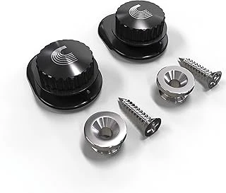 Universelle Strap Lock Gurtsicherung, Schwarz, Von D'Addario ürün görseli 1