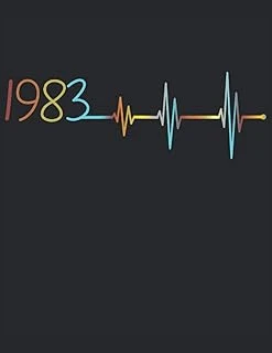 101 Mandalas - Malbuch Ekg Herzschlag Jahrgang 1983 Baujahr Heartbeat: Lustiges Geburtstag Frequenz - A4 (8,5X11) - 101 Seiten - ... - Entspannen - Anti Stress - Zum Ausmalen ürün görseli 1