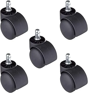 5 Adet Pimli Geçmeli Ofis Koltuk Sandalye Tekeri 50 Mm ürün görseli 1