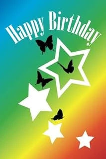 Happy Birthday, (Book Card) ürün görseli 1