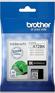 Brother Lc472Bk Black Siyah 550 Sayfa Kartuş Mfc-J2340-J3540-J3940 ürün görseli 1