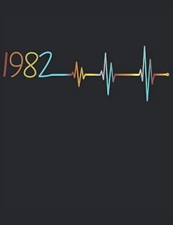 101 Mandalas - Malbuch Ekg Herzschlag Jahrgang 1982 Baujahr Heartbeat: Lustiges Geburtstag Frequenz - A4 (8,5X11) - 101 Seiten - ... - Entspannen - Anti Stress - Zum Ausmalen ürün görseli 1