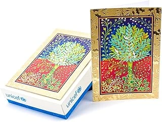 Hallmark Unicef Noel Kartları, Huzurlu Çobanpüskülü Ağacı (20 Kart 21 Zarf) (1Xpx2032) ürün görseli 1