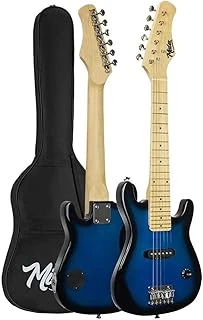 Ceg-30Bl 4-6 Yaş Çocuklar İçin Amfili Full 1/4 30 İnç Elektro Gitar Seti Black ürün görseli 1