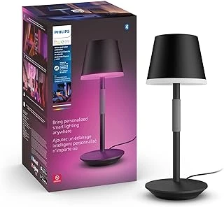 Hue Go Belle Taşınabilir Masa Lambası - Siyah ürün görseli 1