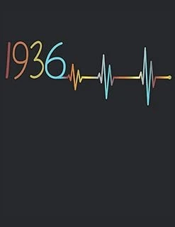 101 Mandalas - Malbuch Ekg Herzschlag Jahrgang 1936 Baujahr Heartbeat: Lustiges Geburtstag Frequenz - A4 (8,5X11) - 101 Seiten - ... - Entspannen - Anti Stress - Zum Ausmalen ürün görseli 1