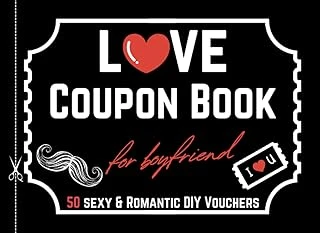 Independently Published Love Coupon Book For Boyfriend: 50 Sexy & Romantic Vouchers - Coupons For Boyfriend - Perfect Valentines Day, Fathers Day, Birthday Or Anniversary Gift For Him - Cute Alternat ürün görseli 1