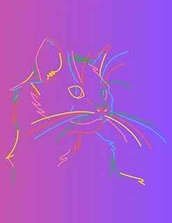 Sketch Book: Cute Cat Cover (8.5 X 11) Inches 110 Pages, Blank Unlined Paper For Sketching, Drawing , Whiting , Journaling & Doodling (Cute Dog ... Extra Large (8.5 X 11) Inches, 110 Pages) ürün görseli 1
