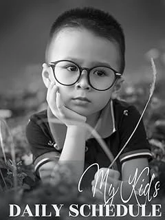 My Kid'S Daily Schedule: Plan/Create/Organize Your Child’S Daily Tasks/Activities Effectively With Ease With This Well Designed Kid’S Daily ... (20.96X27.94 Cm). Bold Vibrant Cover ürün görseli 1