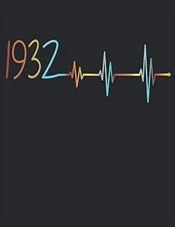 101 Mandalas - Malbuch Ekg Herzschlag Jahrgang 1932 Baujahr Heartbeat: Lustiges Geburtstag Frequenz - A4 (8,5X11) - 101 Seiten - ... - Entspannen - Anti Stress - Zum Ausmalen ürün görseli 1