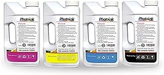 Photoink 1000 Ml Mürkkep, Epson Claria L Serisi Yazıcılar Için Uyumlu 4X1000 Ml Mürekkep Seti ( Akıllı Mürekkep)/ L382/L386/L455/1455/L3050/L3060/L3070/L3110/L4150 ürün görseli 1