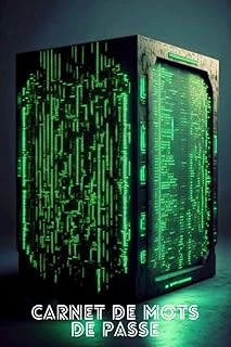 Independently Published Carnet De Mots De Passe: Carnet De Notes Pour Gérer Vos Identifiants Et Logins Internet: Ce Cahier De Mots De Passe Est Idéal Pour Ne Pas Oublier Ses ... 22.86 Cm Effet ürün görseli 1