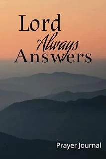 Lord Always Answers: Prayer Journal For Reflection, Inspiration And Strength ürün görseli 1