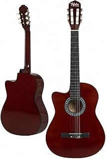 Cg-396Brw Sap Ayarlı 4/4 Yetişkin Boy Solak Klasik Gitar Seti, Kahverengi ürün görseli 1