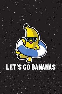 Independently Published Hexagonal Graph Paper - Let'S Go Bananas Funny Banana Summer ürün görseli 1