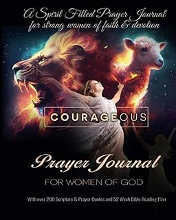Courageous Prayer Journal For Women Of God ürün görseli 1
