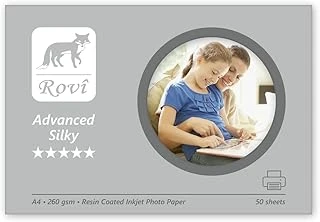 Rovi Advanced İpek Fotoğraf Kağıdı 260Gsm 50Yp A4 ürün görseli 1
