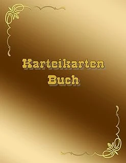 Independently Published Karteikarten Buch 100 Seiten A4 Für Viele Berufe Geeignet Karteikartenbuch Arzt Hno Hausarzt Arztpraxis Physiotherapie Facharzt Zahnarzt ... Für Kundendaten Gold (German Editi ürün görseli 1
