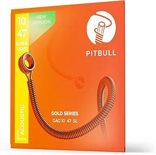 Pitbull Gold Akustik Gitar Teli Gag Sl 10-47 Super Light ürün görseli 1