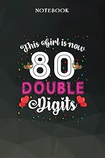 Independently Published Birthday Gifts For Men :This Girl Is Now 80 Double Digits 80Th Birthday Gift: Gifts For Grandpa:Funny Gifts For Men, Gifts For Him - Gifts For ... Day, Birthday Gifts For Men, ürün görseli 1