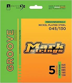 Mark Bass Groove Nickel Plated Steel 45-130 5 Bas Teli ürün görseli 1