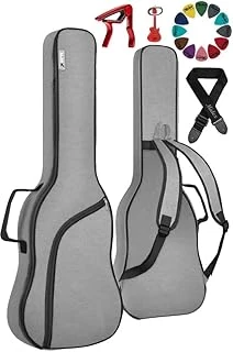 Cs-41Pak Akustik Gitar Çantası Case Kılıf Gigbag (Askı Capo Pena Dahil) ürün görseli 1