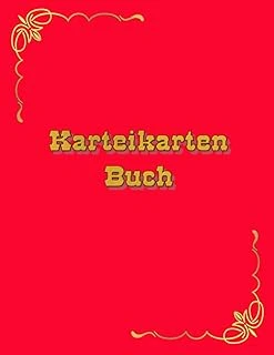 Independently Published Karteikarten Buch 100 Seiten A4 Für Viele Berufe Geeignet Karteikartenbuch Arzt Hno Hausarzt Arztpraxis Physiotherapie Facharzt Zahnarzt ... Kundendaten Notizbuch Rot (German ürün görseli 1