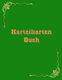 Independently Published Karteikarten Buch 100 Seiten A4 Für Viele Berufe Geeignet Karteikartenbuch Arzt Hno Hausarzt Arztpraxis Physiotherapie Facharzt Zahnarzt ... Für Kundendaten Grün (German Editi ürün görseli 1