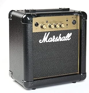Marshall Mg10G Gitar Kombo Amplifikatörü, Egzersiz Amplifikatörü, Elektro Gitar Için Uygun, Siyah Altın ürün görseli 1