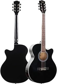 Xc-200Bk Kesik Kasa Siyah Akustik Gitar 4/4 Yetişkin Üst Segment ürün görseli 1