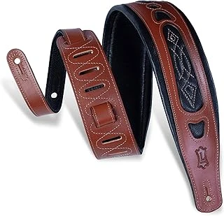 Levy'S Leathers Pm31-Blk 2,5 Inç Köpük Pedli Deri Kayış ürün görseli 1