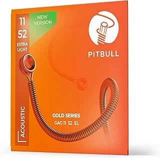 Pitbull Gold Akustik Gitar Teli Gag El 11-52 Extra Light ürün görseli 1