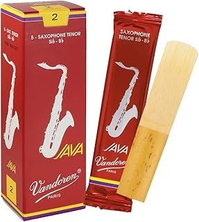 Vandoren Sr272R Java Kırmızı Kesim Tenor Saksafon Kamışları (Güç 2) (5'Li Paket) ürün görseli 1