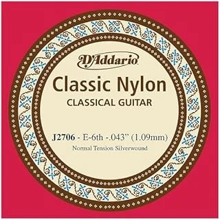 D'Addario J2706 Klasik Gitar Tek Teli, Nylon, Normal Tension ürün görseli 1