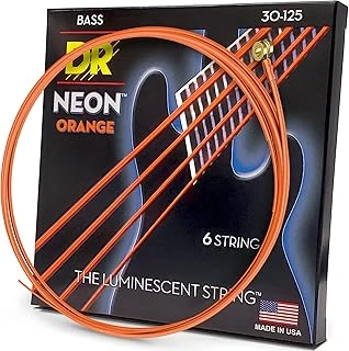 Dr Strings Hi-Def Neon Bas Gitar Telleri (Nob6-30) ürün görseli 1