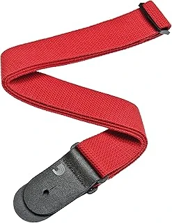 Planet Waves 50Ct05 Pamuk Kemer Cotton Strap Red Uzunluk: 1530 Mm Genişlik: 50 Mm ürün görseli 1