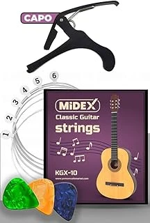 Kgx-10C Klasik Gitar Teli Takımı Pena Kapo (Capo) Seti ürün görseli 1