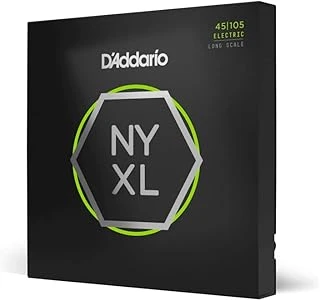Daddario Nyxl45105 Bas Gitar Tel Seti, Nyxl Serisi, Long Scale, 4 Tel ürün görseli 1
